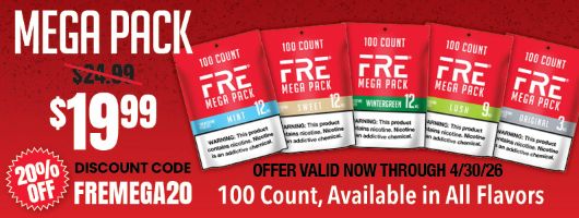 Discover FRE Nicotine Pouches FRE Nicotine Pouches