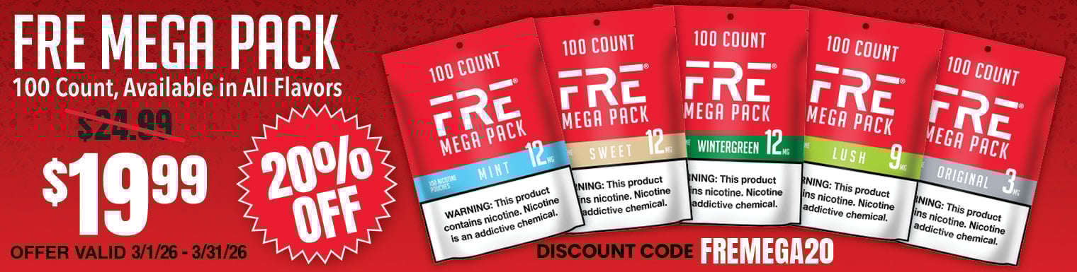 Discover FRE Nicotine Pouches FRE Nicotine Pouches
