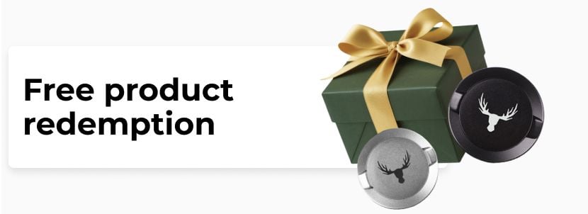 Free product redemption