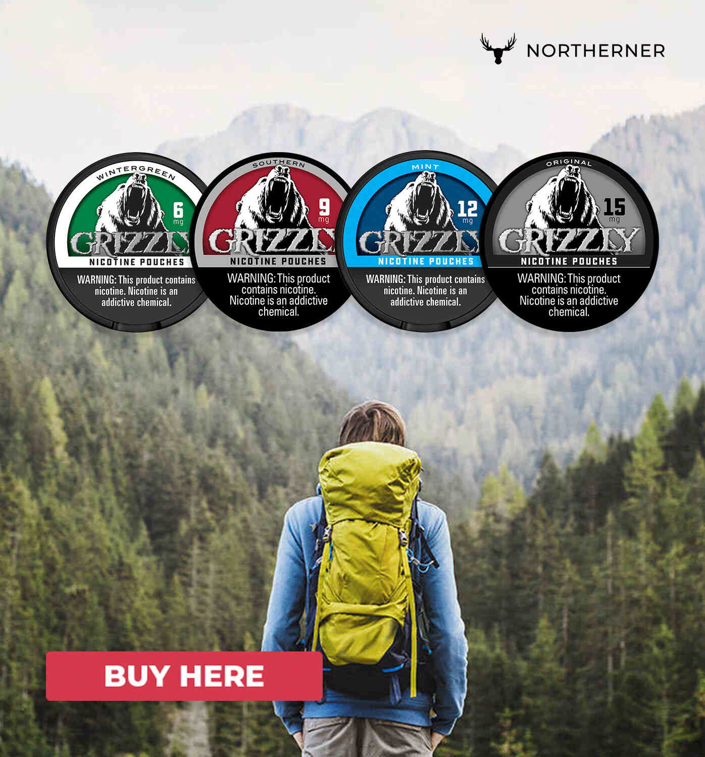 Buy Grizzly nicotine pouches online