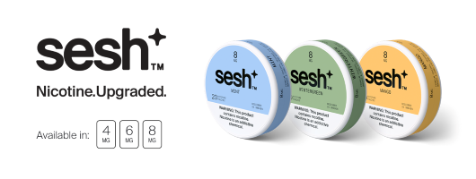 Discover Sesh Nicotine Pouches Sesh Category Banner