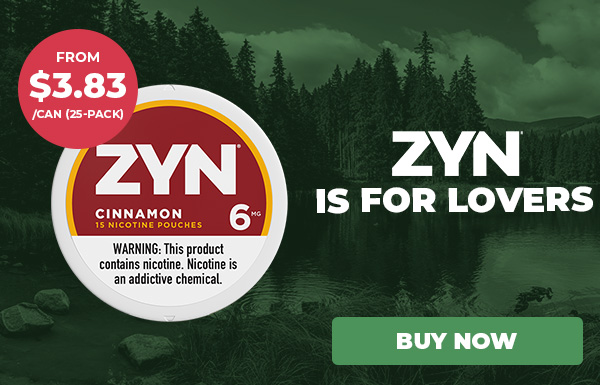 Zyn Nicotine Pouches banner