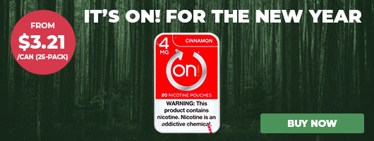 On! Nicotine Pouches banner