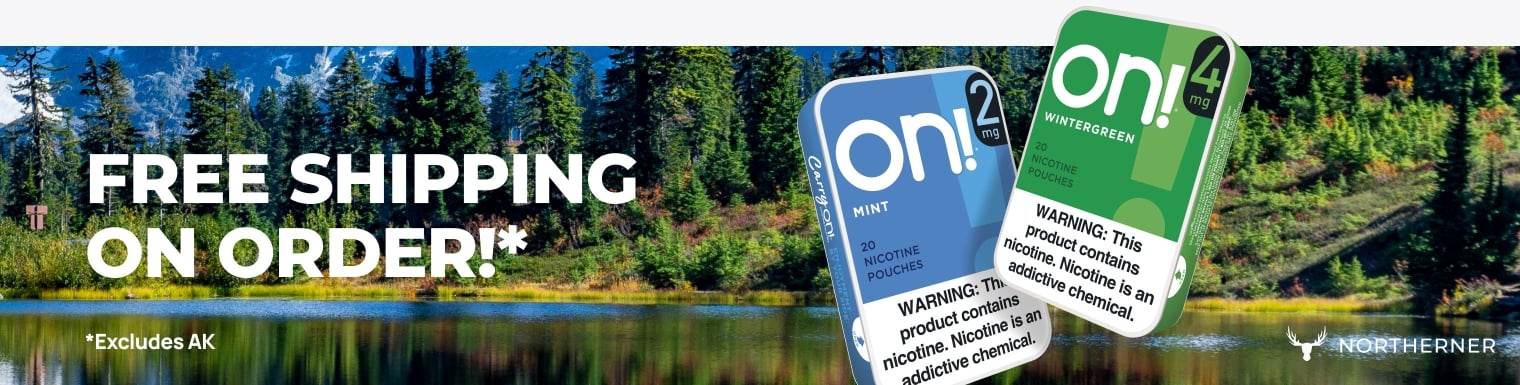 Buy On! Nicotine Pouches On! Nicotine Pouches banner