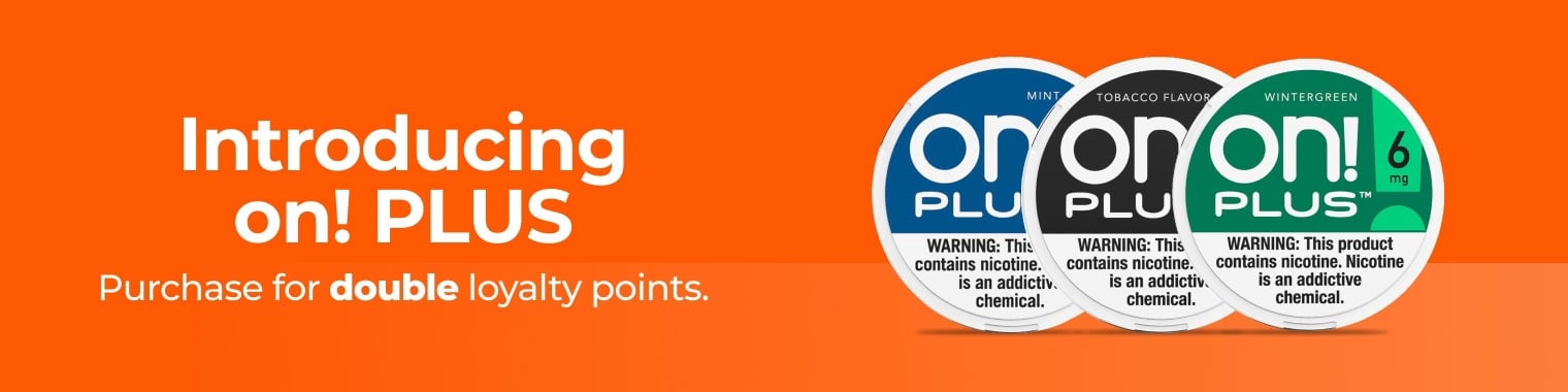On! Nicotine Pouches banner