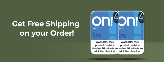On! Nicotine Pouches banner