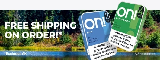 Buy On! Nicotine Pouches On! Nicotine Pouches banner