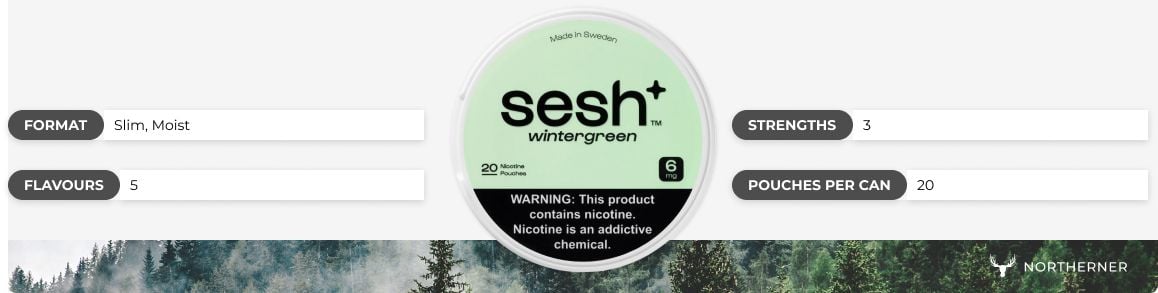 Sesh nicotine pouches