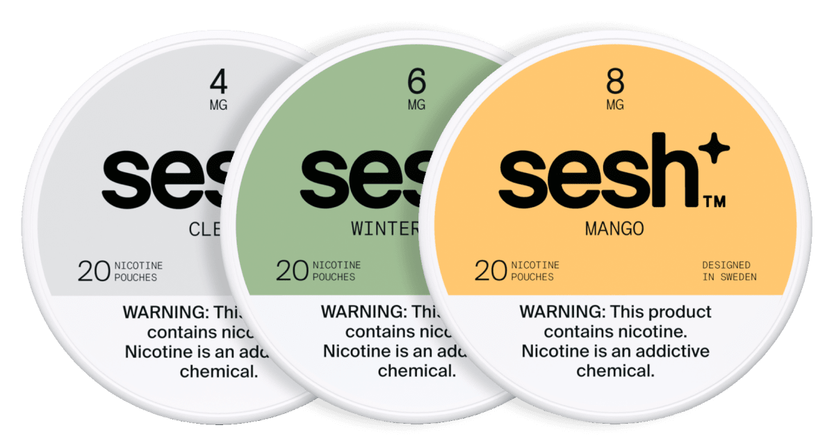 Sesh nicotine pouches 