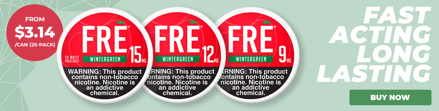 Fre category banner Fre Wintergreen and sweet