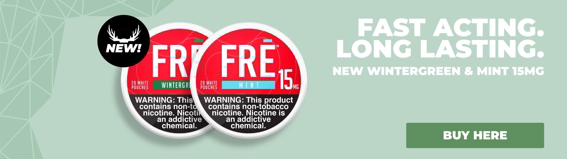 Fre category banner Fre Wintergreen and sweet