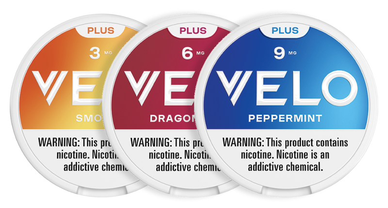 3 VELO nicotine pouches