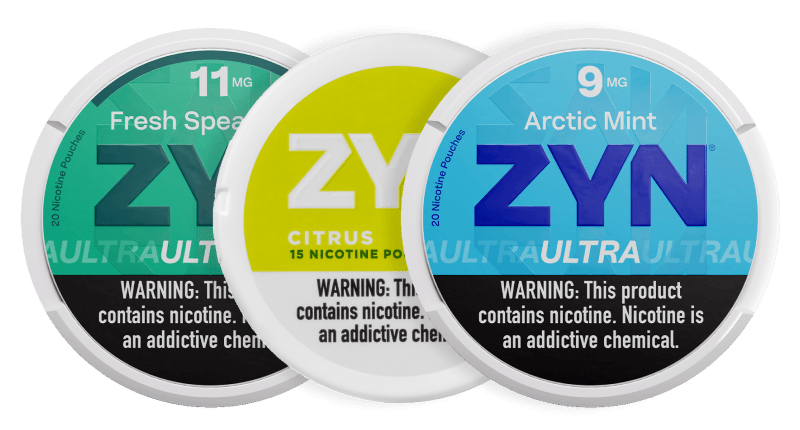 3 ZYN & ZYN Ultra pouches