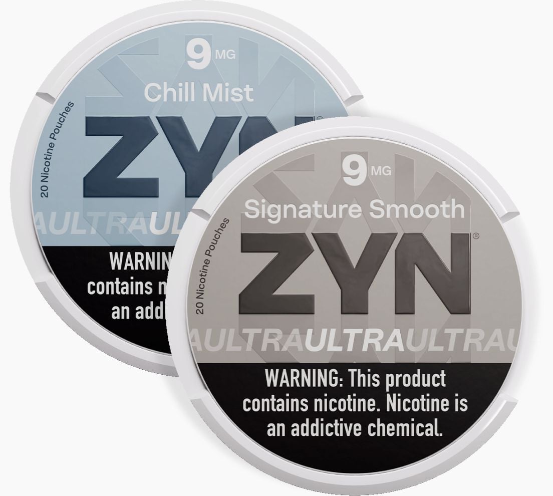 ZYN Ultra Chill Mist vs Signature Smooth (9mg & 11mg)