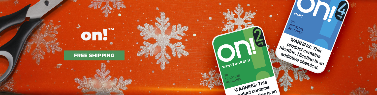 Buy On! Nicotine Pouches On! Nicotine Pouches banner