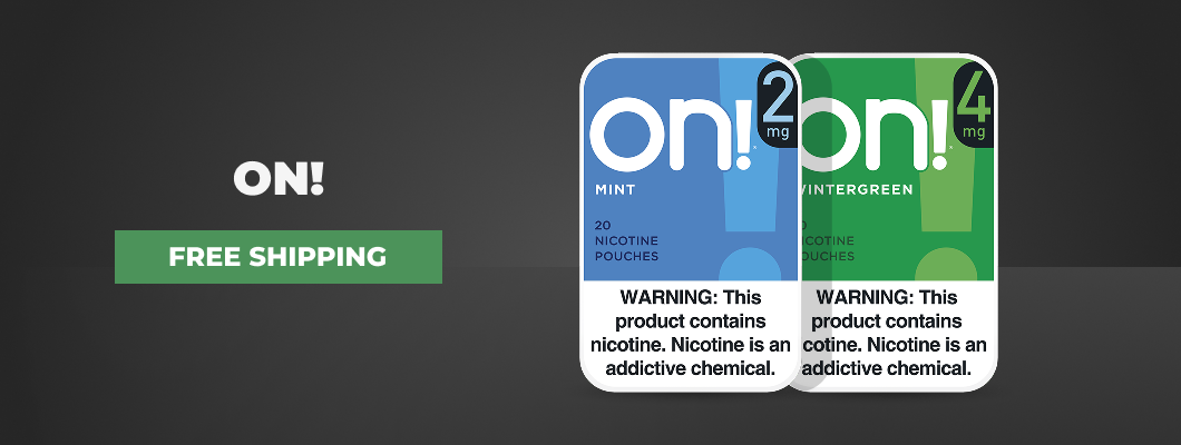 Buy On! Nicotine Pouches On! Nicotine Pouches banner