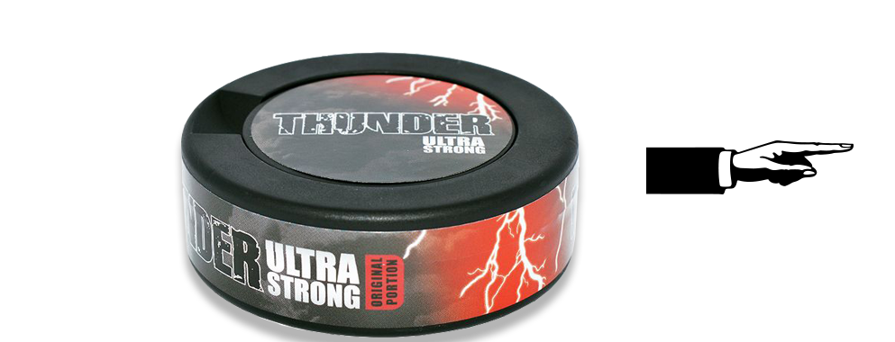 Thunder Ultra Original Portion Snus