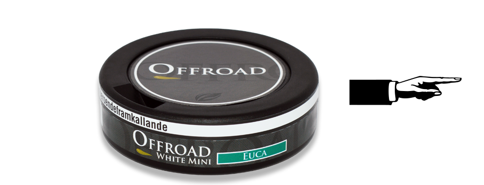 Offroad Euca White Mini Snus
