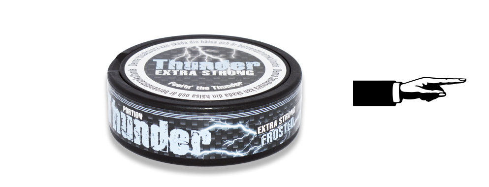 Thunder Frosted Portion Snus