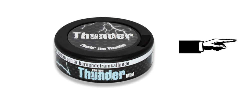 Thunder Frosted Mini Snus